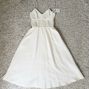 Zara white dress